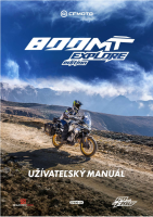 CFMOTO 800MT EXPLORE - Uzivatelsky manual SK 2025 